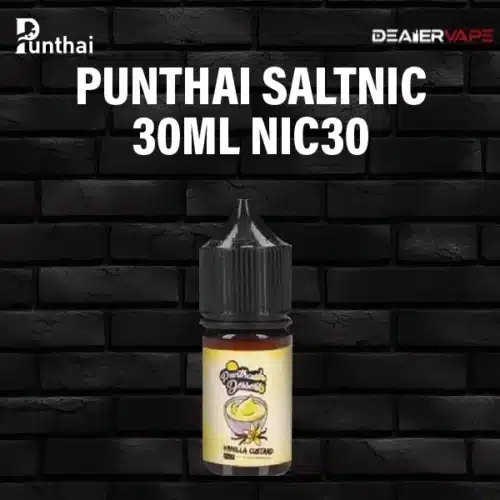 punthai saltnic 30ml nic30 vanilla custard
