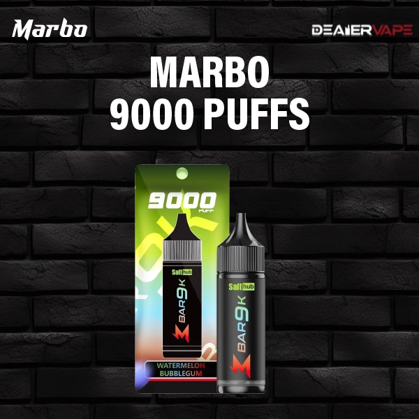 Marbo 9000 Puff (MBar 9k) พอตใช้แล้วทิ้งรุ่นใหม่ จาก Salthub