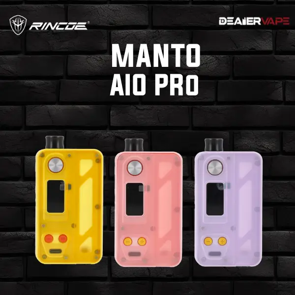 Rincoe Manto AIO Pro Pod Kit - DEALERVAPE