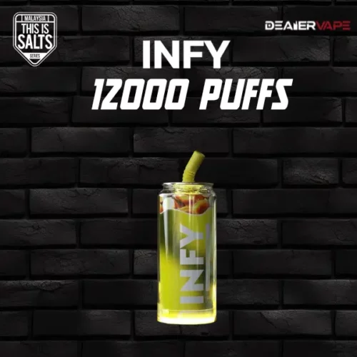 Infy 12000 puff กลิ่นลูกอมกล้วย หวานหอมอร่อยลงตัว ไม่เหมือนใคร