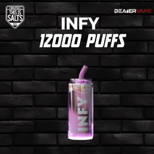 Infy 12000 puff กลิ่นเลม่อน เปรี้ยวอมหวาน โดนใจ ส่งทั่วประเทศ
