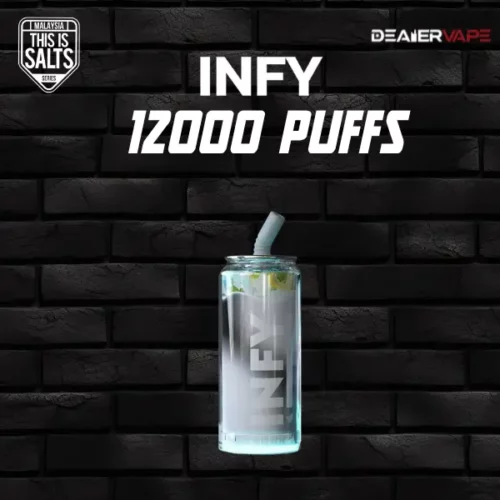 Infy 12000 puff กลิ่นสไปร์ท น้ำอัดลม หอมอร่อยลงตัว