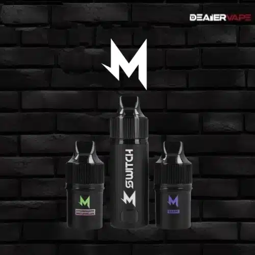 พอตราคาถูก m switch starter kit 15000 puffs เครื่องพร้อมหัวน้ำยา