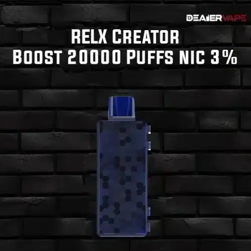 relx creator boost 20000 puffs nic 3 blueberry บลูเบอร์รี่: สำหรับคนช่างฝัน มีสไตล์ และชอบงานศิลปะ รสชาติที่หวานซ่อนเปรี้ยว เต็มไปด้วยแรงบันดาลใจและความคิดสร้างสรรค์